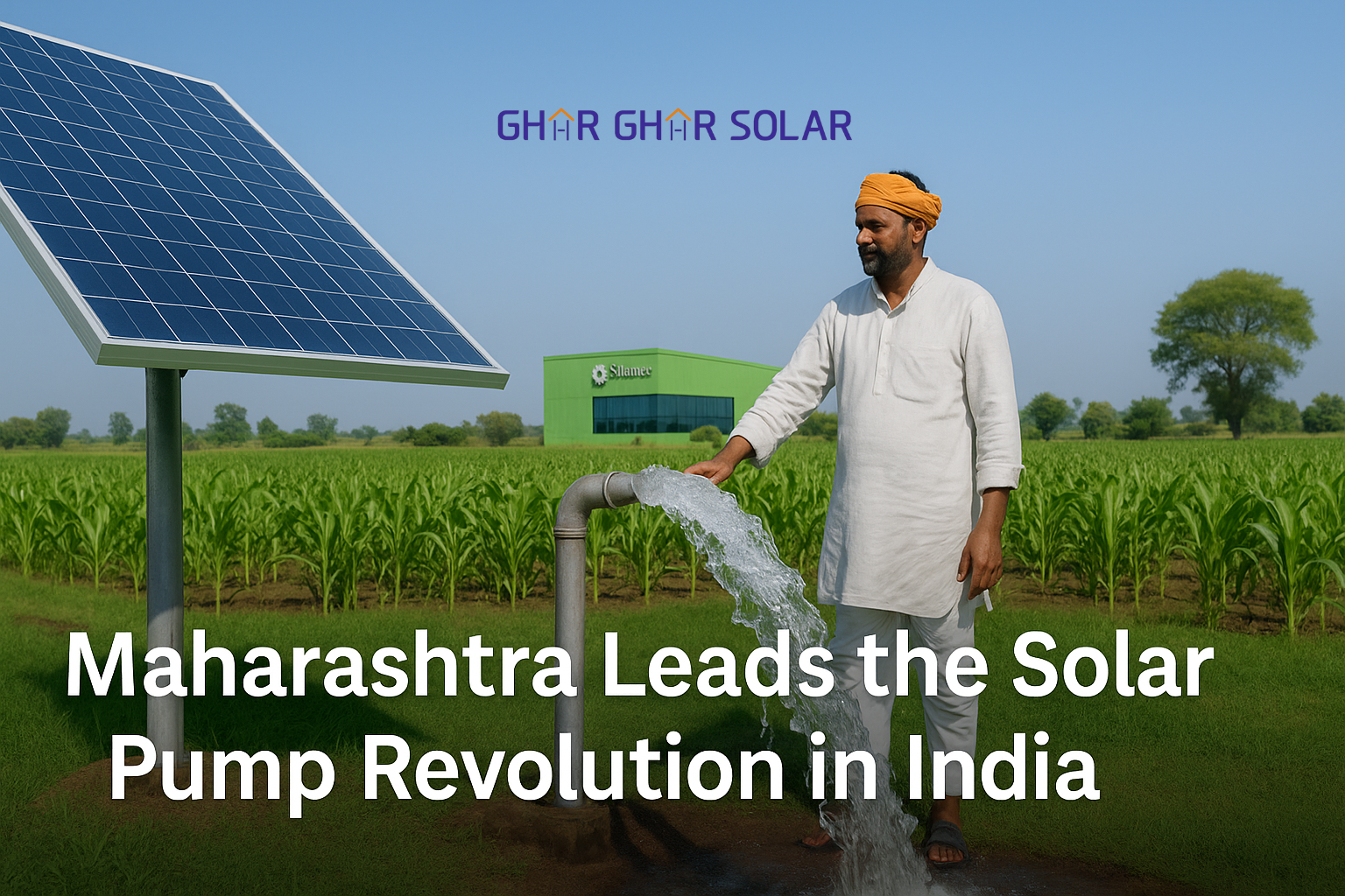 Maharashtra Leads the Solar Pump Revolution in India